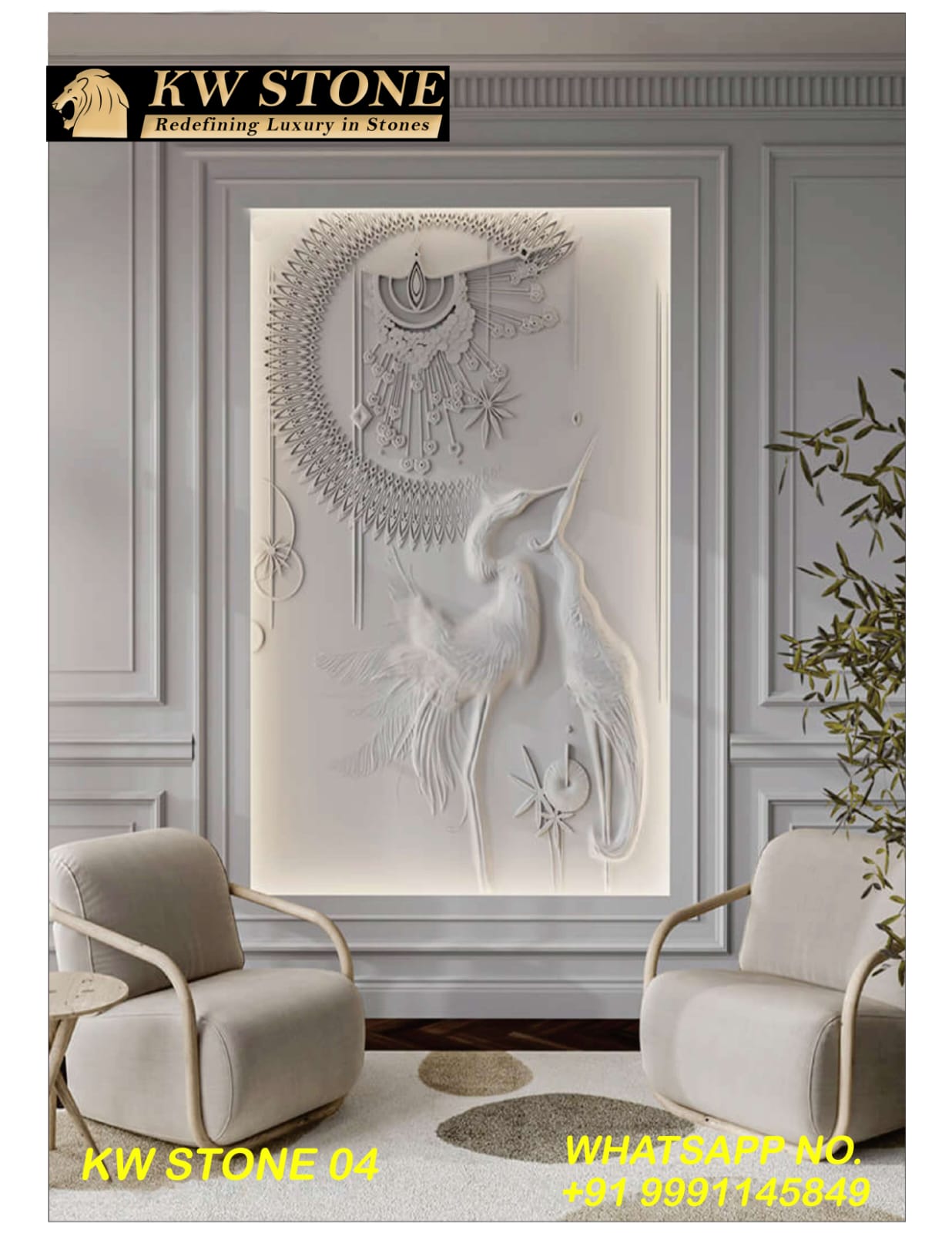 Marble Feature Wall Contractor